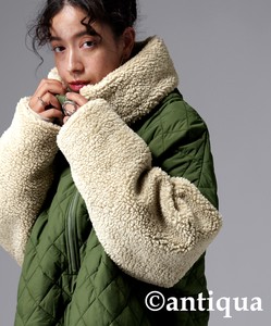Antiqua Blouson Jacket Boa Quilted Outerwear Ladies Autumn/Winter