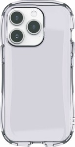 グルマンディーズ 2023 iPhone 6.1inch_3LENS model 対応 クリスタルクリアケースライトピンク GMD-17LPK