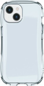 2023 iPhone 6.1inch_2LENS model & iPhone 14/13 対応 クリスタルクリアケースライトブルー GMD-16LBL