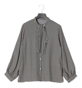 Button Shirt/Blouse Plaid 2023 New