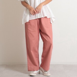 Full-Length Pant Twill Cotton Straight 2024 Spring/Summer