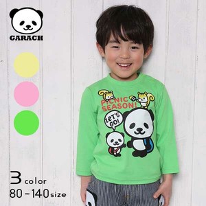 Kids' 3/4 Sleeve T-shirt Picnic Panda