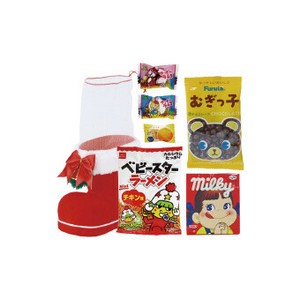 <ウインターナウ><Xmasブーツ・菓子>お菓子サンタブーツ（L） 7113
