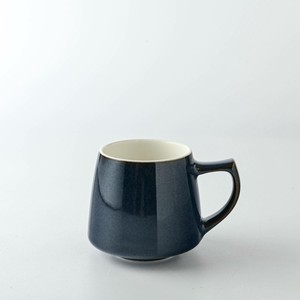 フィーヌ 10.8cmコーヒーカップ ディープブルー(高さ:7.4cm)[日本製/美濃焼/洋食器]