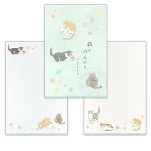 Letter Paper Cat Made in Japan
