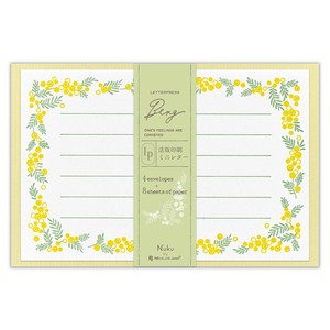 Letter set Mimosa Made in Japan