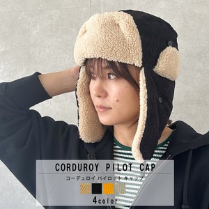Cap Ladies fashion Corduroy Men's