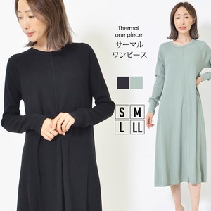 Casual Dress A-Line L One-piece Dress Ladies' M Thermal