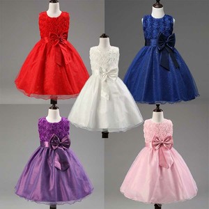 Kids' Casual Dress Tulle Pudding Kids Autumn/Winter