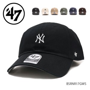 ’47【フォーティーセブン】Yankees ’47 CLEAN UP ニューヨーク・ヤンキース ミニロゴ キャップ 帽子