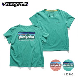 パタゴニア【patagonia】37560 ウィメンズ・P-6 ミッション・オーガニック・Tシャツ 半袖 ロゴ レディース