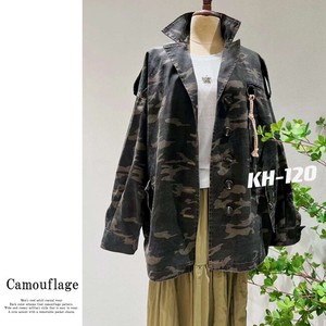 Jacket Oversized Camouflage Autumn/Winter 2023