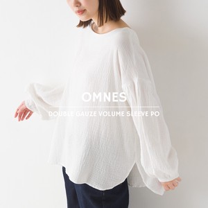 T-shirt Pullover Double Gauze Puff Sleeve