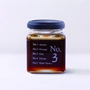 [無添加・非加熱 スタンダードはちみつ】No.3  オーク　ハチミツ（単花蜜） 140g　Oak Honey