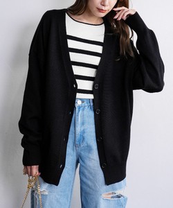 Cardigan Oversized Knitted Tops Cardigan Sweater Ladies'