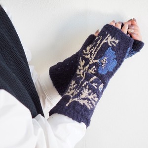 Arm Warmers Gift Gloves Ladies' Made in Japan Autumn/Winter