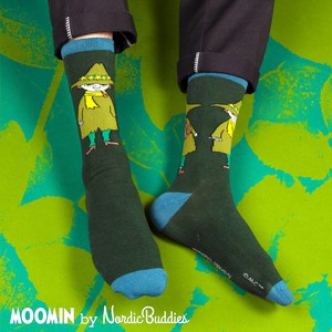 【NordicBuddies】ノルディックバディズ ムーミンシリーズ 男性用靴下 ソックス