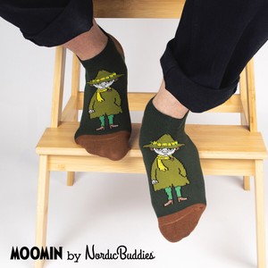【NordicBuddies】ノルディックバディズ ムーミンシリーズ アンクル 男性用靴下 ソックス