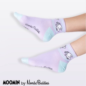 【NordicBuddies】ノルディックバディズ ムーミンシリーズ アンクル レトロ 女性用靴下 ソックス