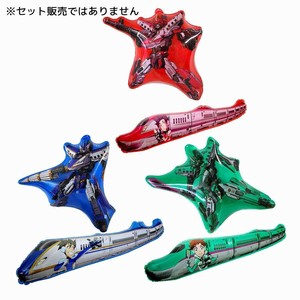 【おもちゃ】新幹線変形ロボ シンカリオン W進化 ボンボンボール 2個セット 全3種類