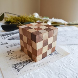 アナコンダキューブ　木製パズル