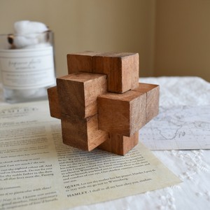 リンクパズル　木製パズル