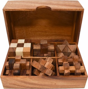 木製ゲーム6個セット　ギフトセット