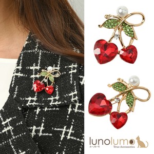 Brooch Cherry Sparkle Presents Ladies' Brooch Fruits