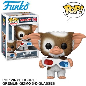 POP! ICONS VINYL FIGURE  GREMLINS GIZMO with 3-D GLASSES 【FUNKO】
