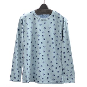 T-shirt/Tee Jacquard Polka Dot Made in Japan