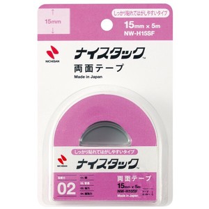 【ニチバン】 両面テープナイスタック　しっかり貼れてはがしやすいタイプ