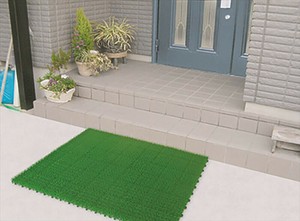 人工芝 ジョイント 日本製 コンドル 若草ユニット （60×90cm） 10枚セット