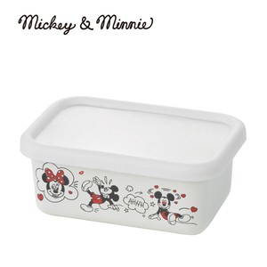 Enamel Storage Jar/Bag Mickey Minnie