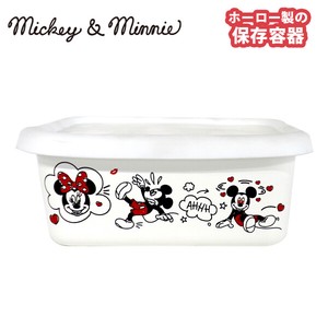 Disney（ディズニー）ミッキー&ミニー SH・ホーローレクタングルストッカー・M／MMJ-17