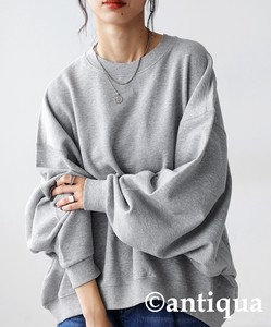 Antiqua Sweatshirt Pullover Brushed Sweatshirt Tops Ladies