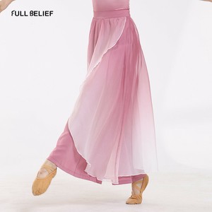 D00149 ダンス dance 古典舞踊ズボン女性民族風 ワイドスカート練習服