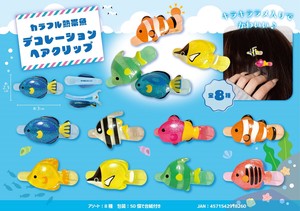 カラフル熱帯魚デコレーションヘアクリップ