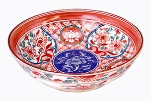 Kyo/Kiyomizu ware Main Dish Bowl Made in Japan