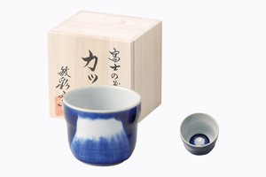 波佐见烧 茶杯 富士山 日本制造