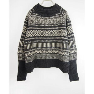Sweater/Knitwear Boucle Wide Pullover Made in Japan [A/W NEW]