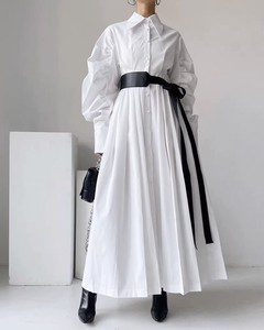Casual Dress Puff Sleeve One-piece Dress