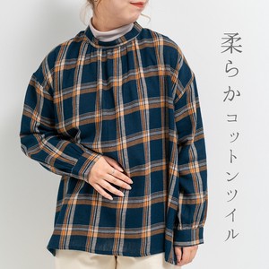 Button Shirt/Blouse Stand-up Collar 2023 New