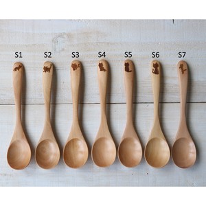 汤匙/汤勺 木制 勺子/汤匙 可爱 7种类