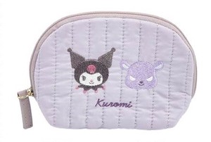 Pouch Quilted Sanrio Characters KUROMI