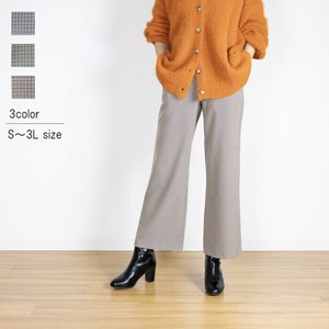 ウーリッシュガンクラブボタン付きワイドパンツ　股下64cm・68cm　S〜LL　【日本製】