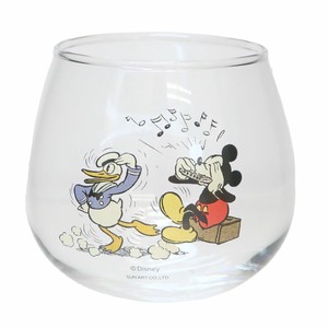 【タンブラー】ミッキーマウス＆ドナルドダック ゆらゆらグラス