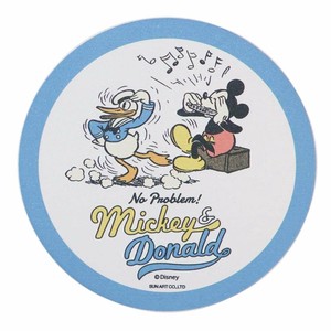 【食器】ミッキーマウス＆ドナルドダック 吸水コースター
