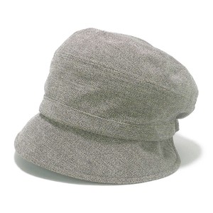 ★AW　発熱制電霜降りツイードキャスクロッシェ　レディース帽子