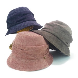 Bucket Hat Brushed Lining Shirring Ladies Autumn/Winter