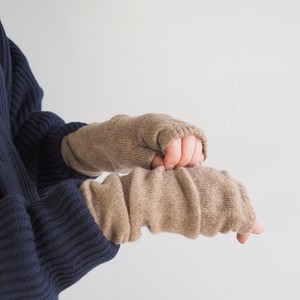 Arm Warmers Gloves Cashmere Ladies Made in Japan Autumn/Winter